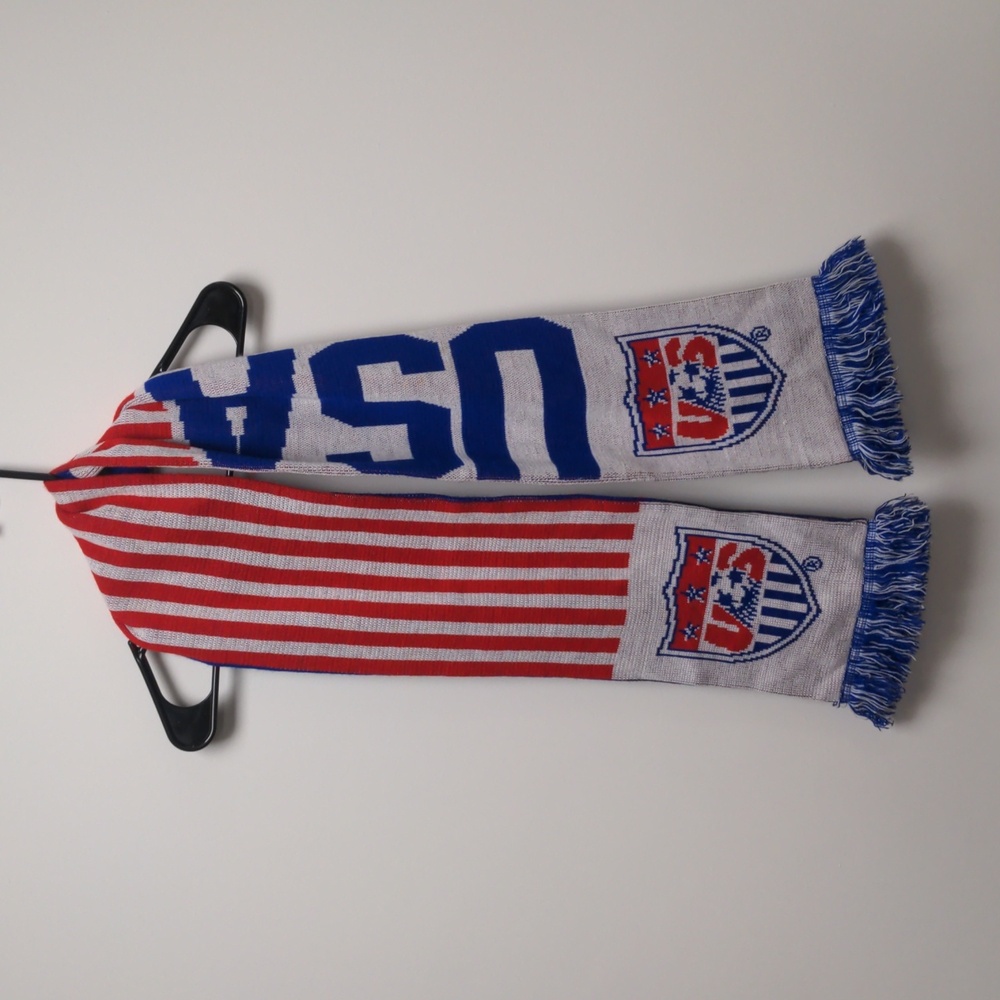 USA Themed Red and Blue Scarf